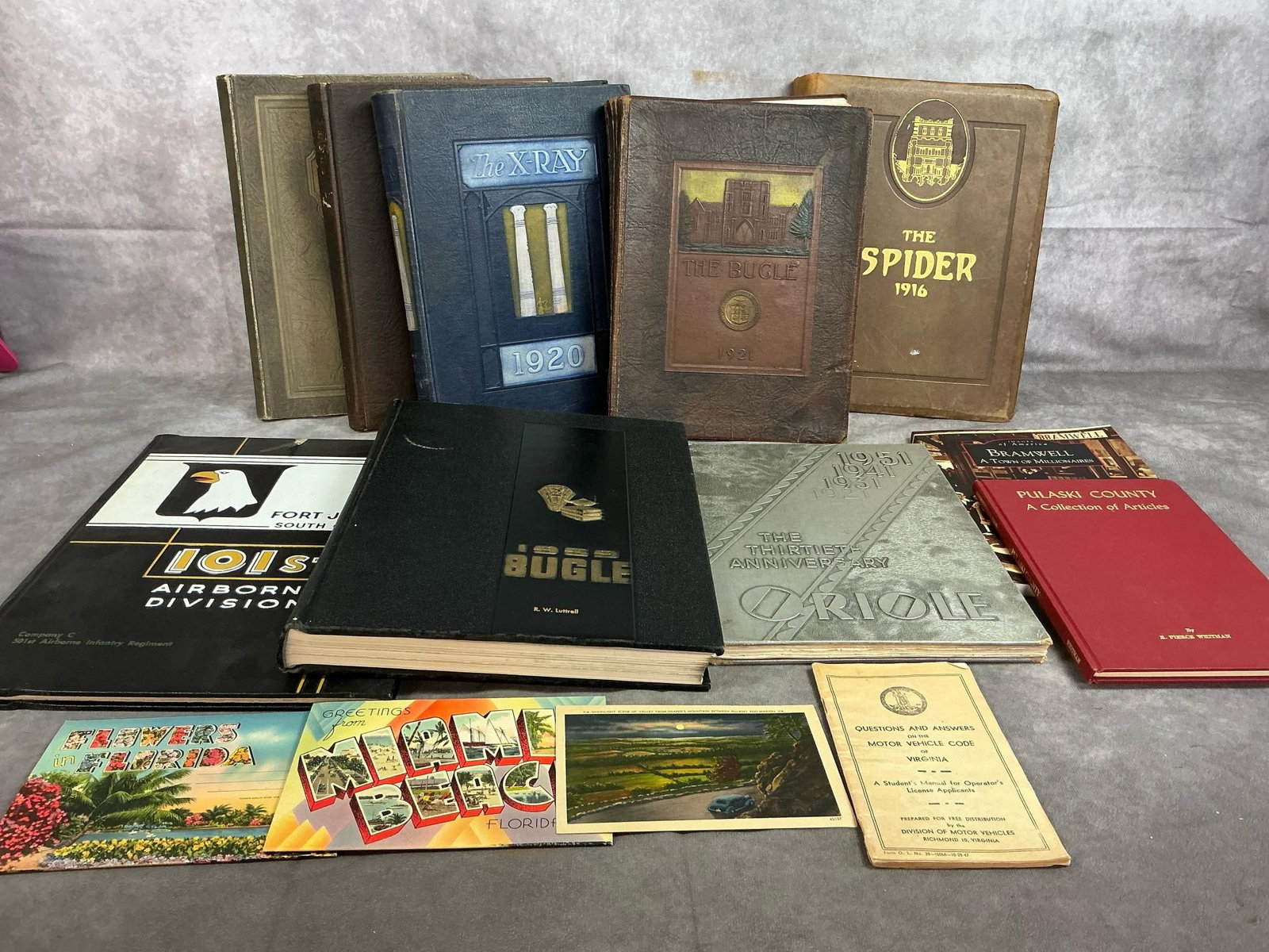 Yearbooks, History, & Postcards (1 of 8)