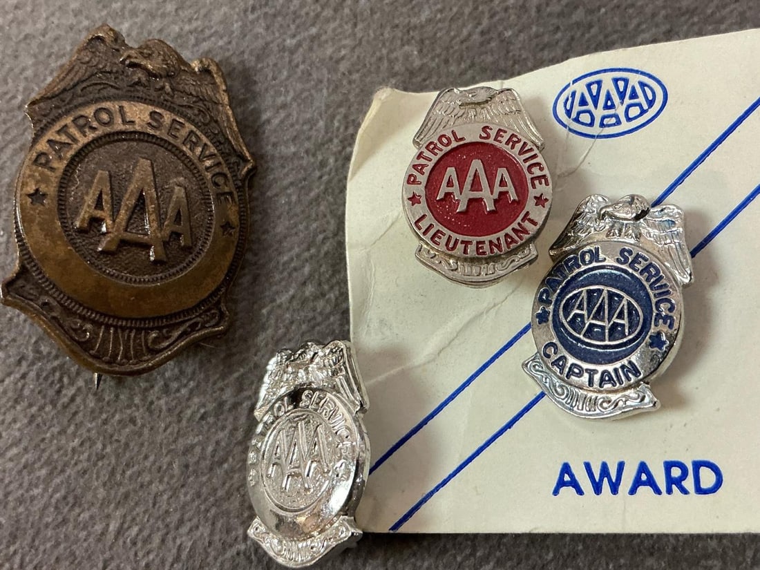 AAA Safety Patrol Badges - 3