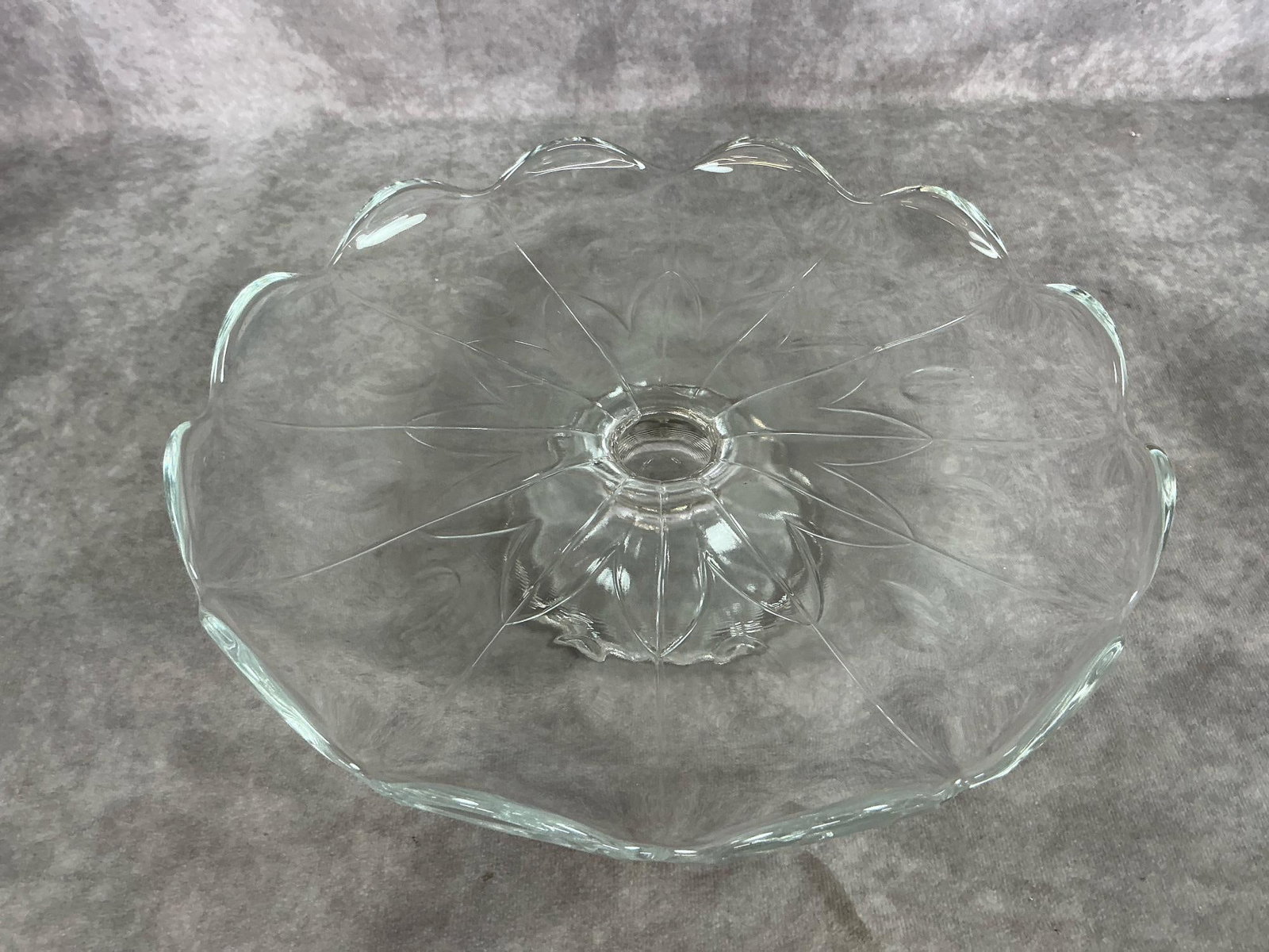 Crystal Glass Serving Pieces - 2