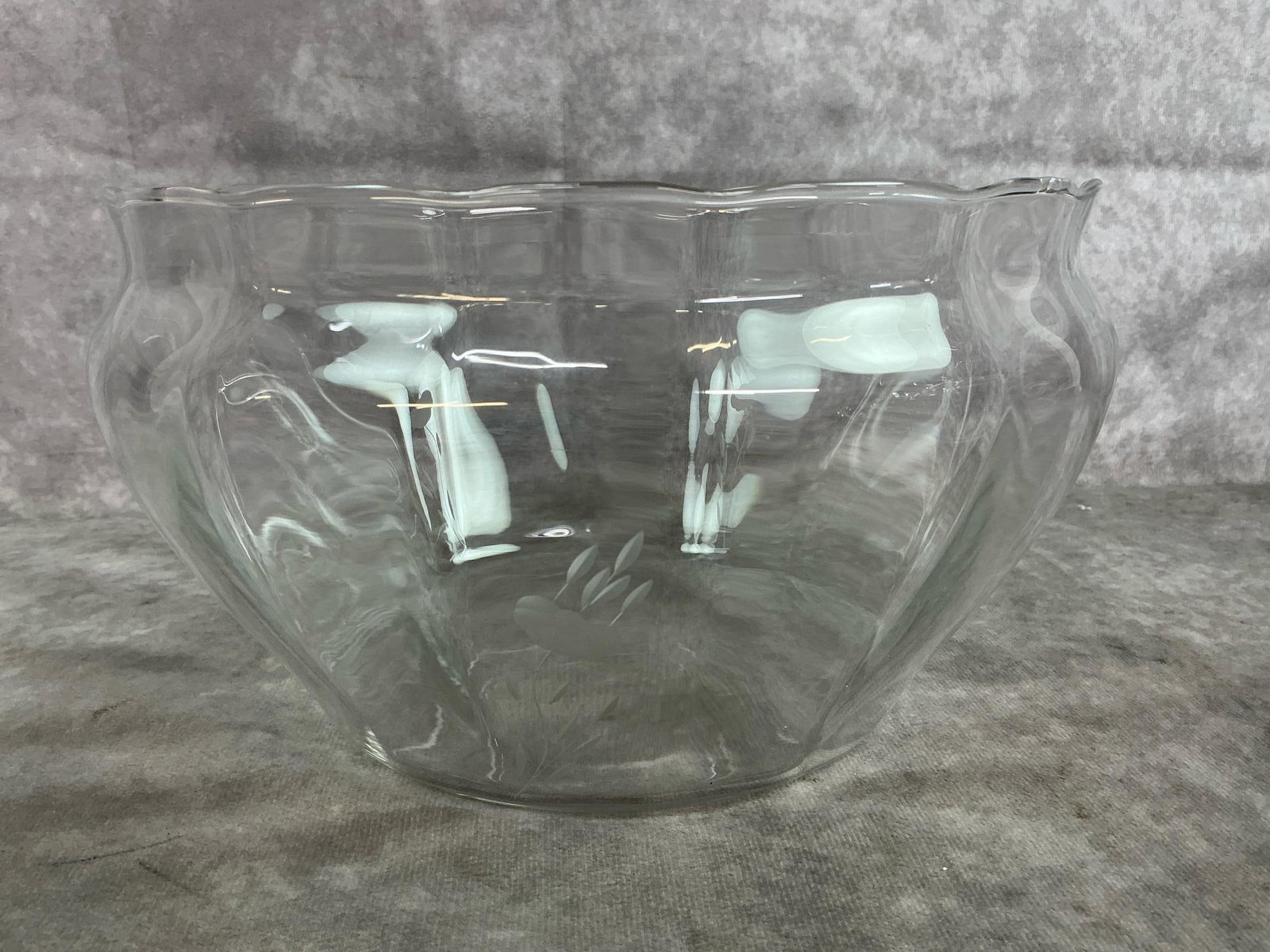 Crystal Glass Serving Pieces - 3