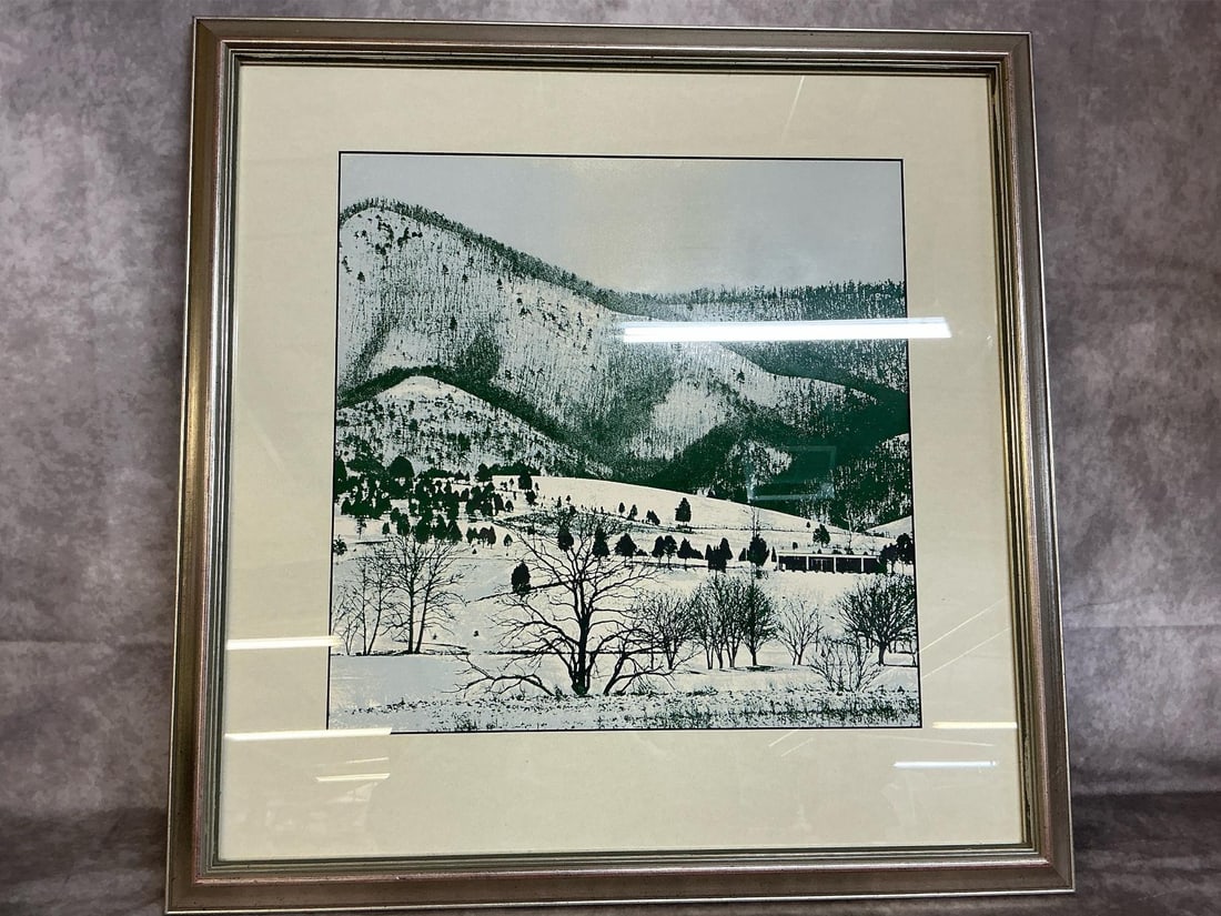 Monastery & Snowy Landscape Prints - 2