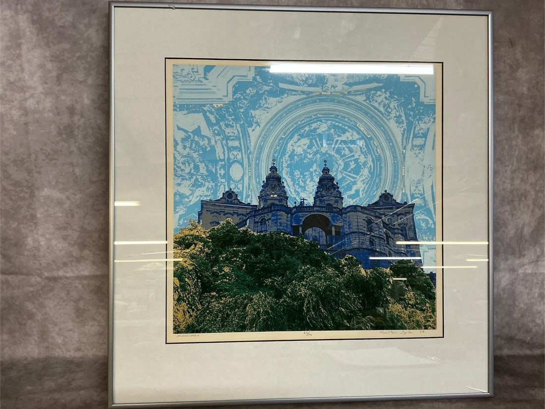 Monastery & Snowy Landscape Prints - 4