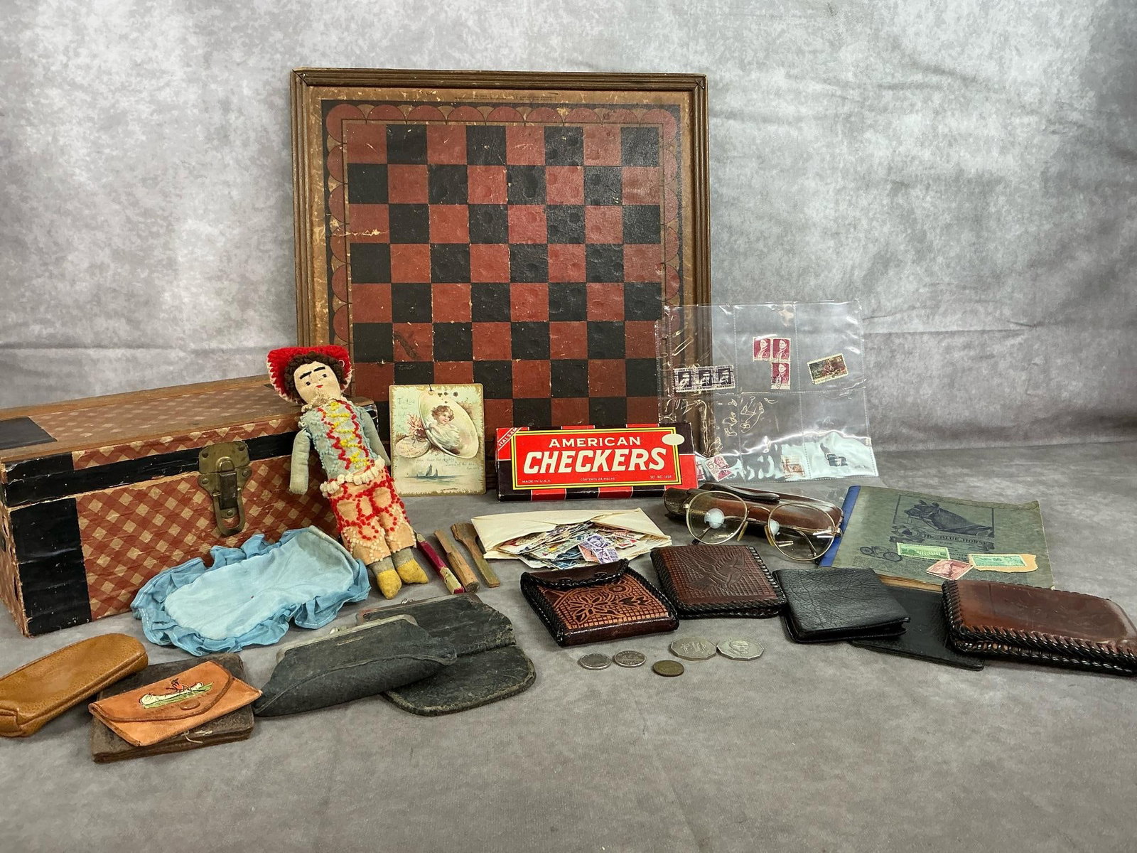 Wallets, Stamps, Checkers, & More (1 of 11)