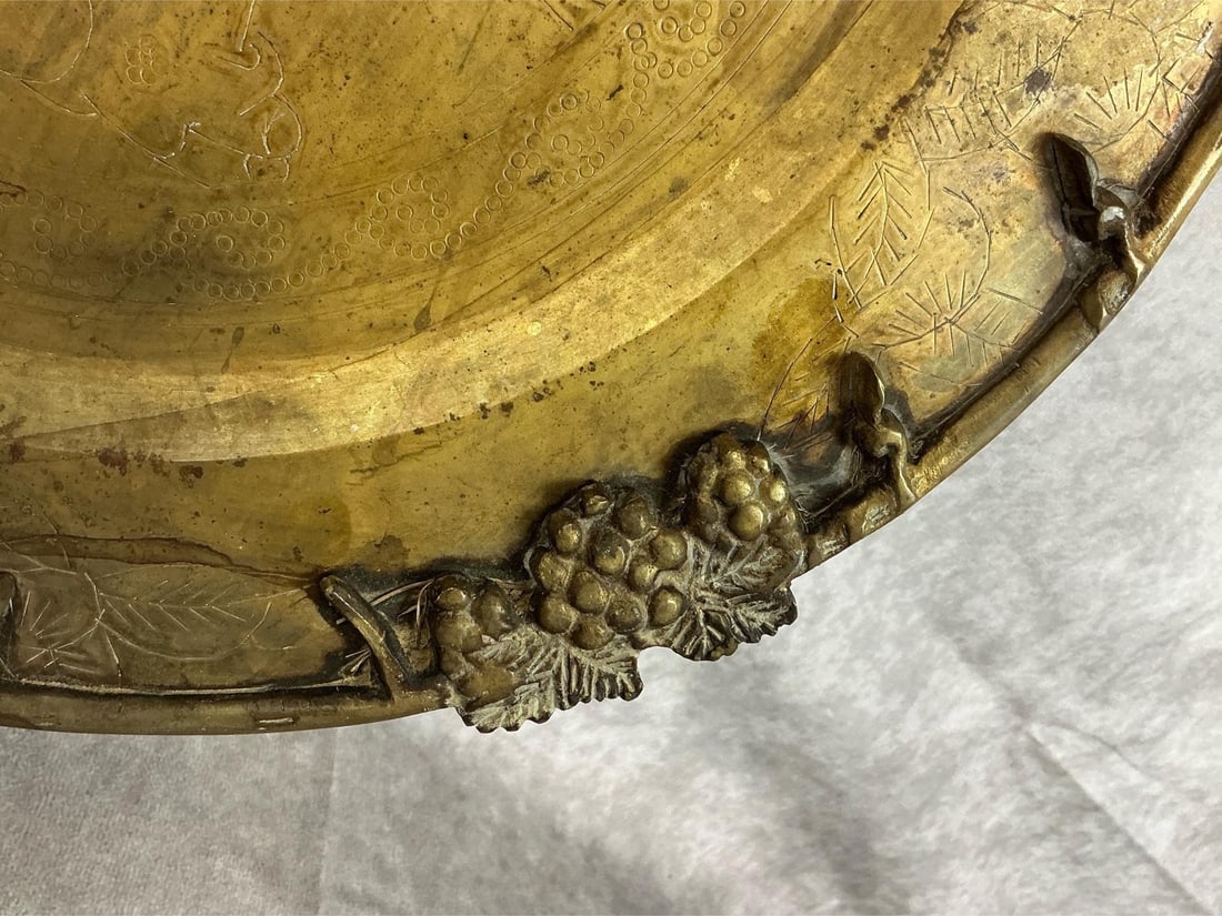 Chinese Brass Tray - 3