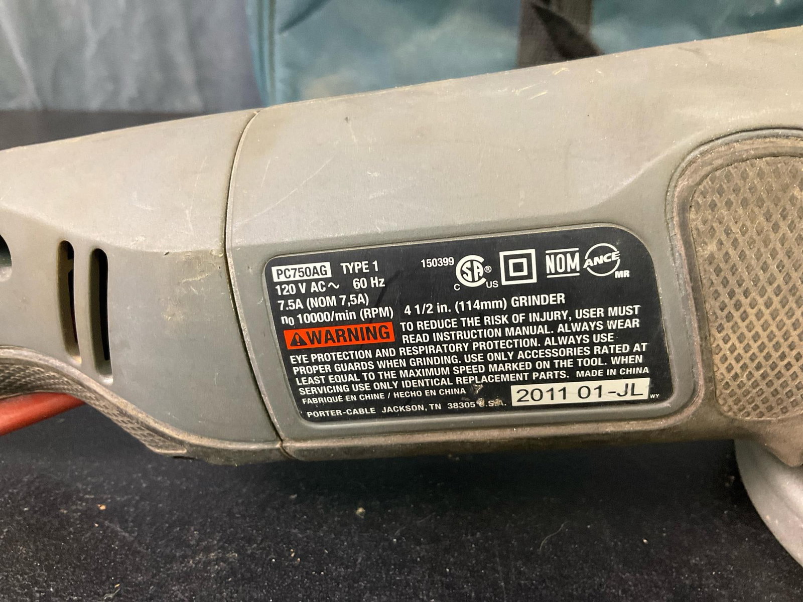 Grinder/Reciprocating Saw - 3
