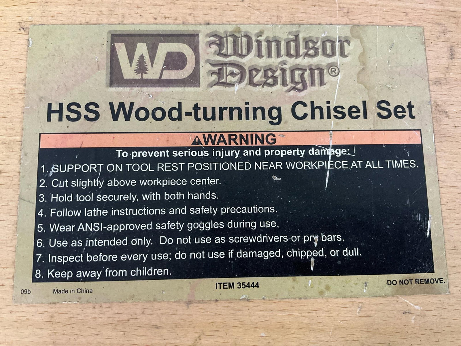 Wood-Turning Chisel Set - 7