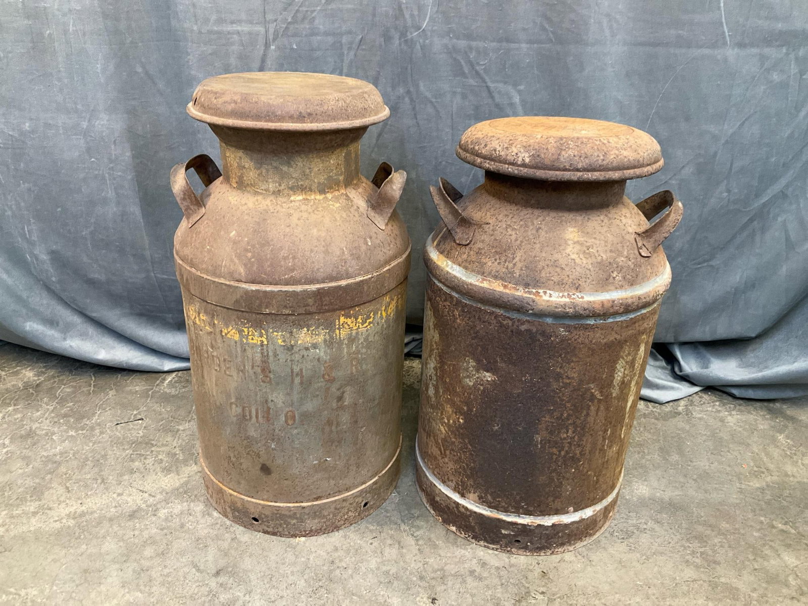 Milk Cans - 8