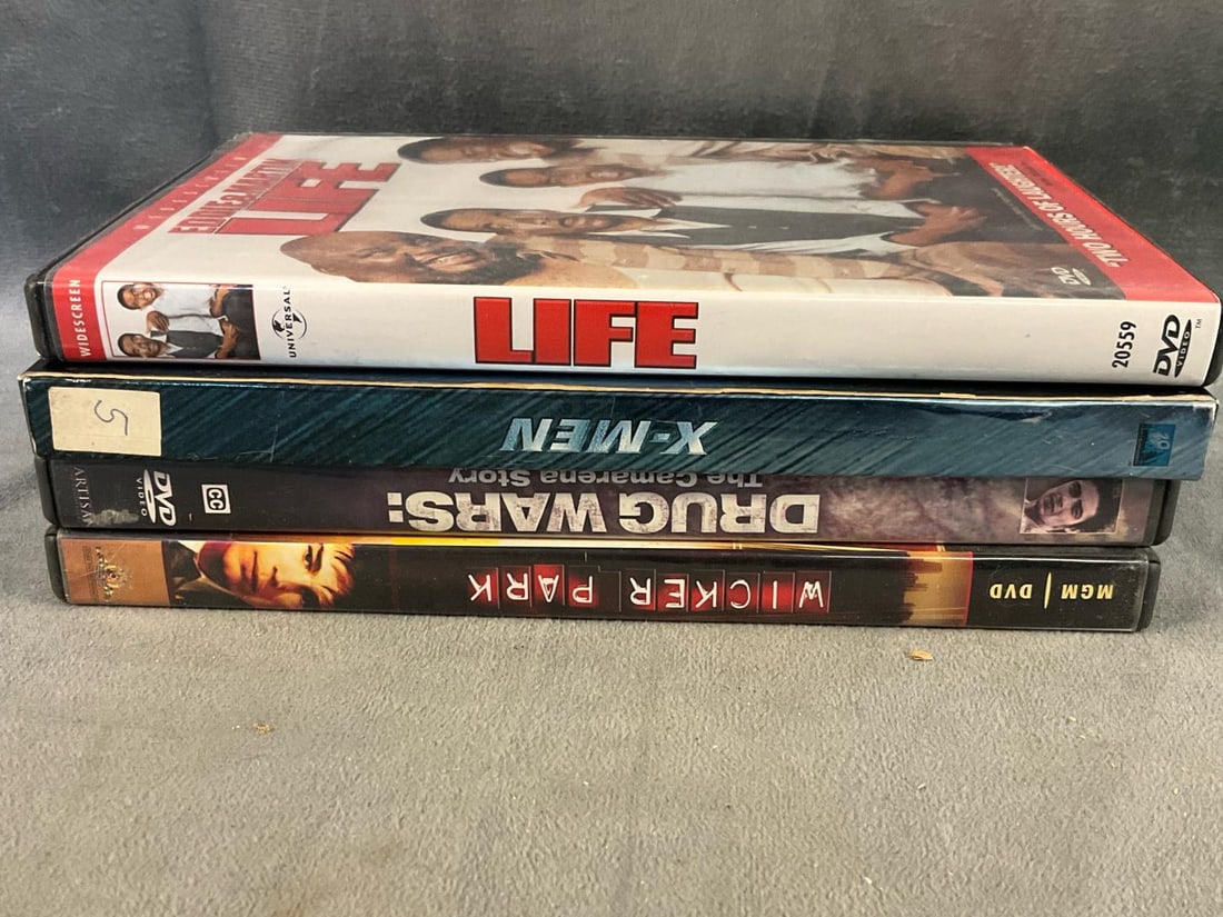 Assorted DVD's & Baseball Caps - 5
