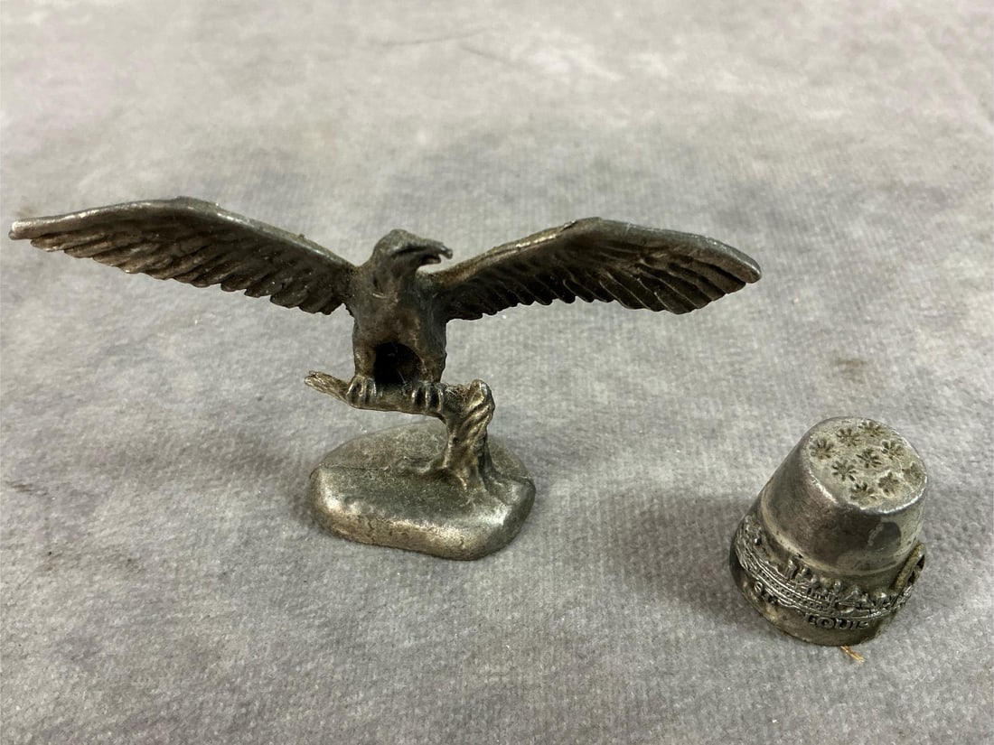 Miniature Pewter Animals - 6