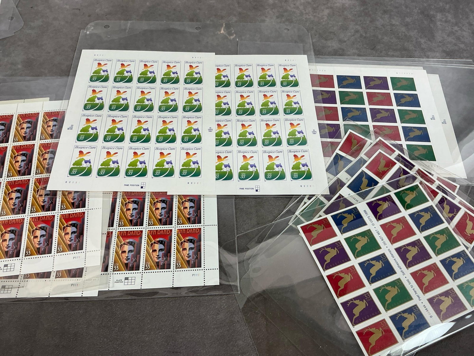 Assorted Sheets of Stamps - 2