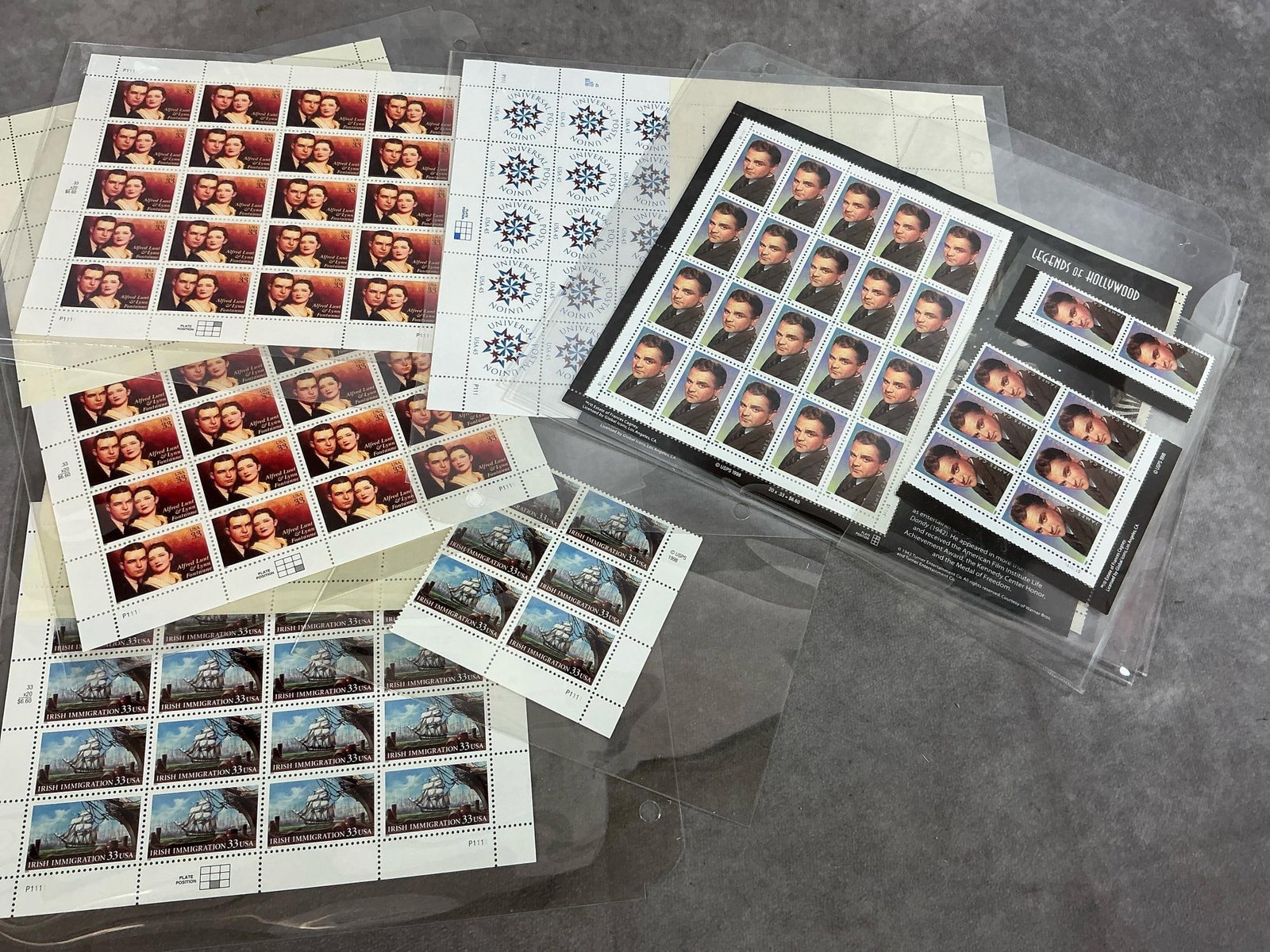 Assorted Sheets of Stamps - 3