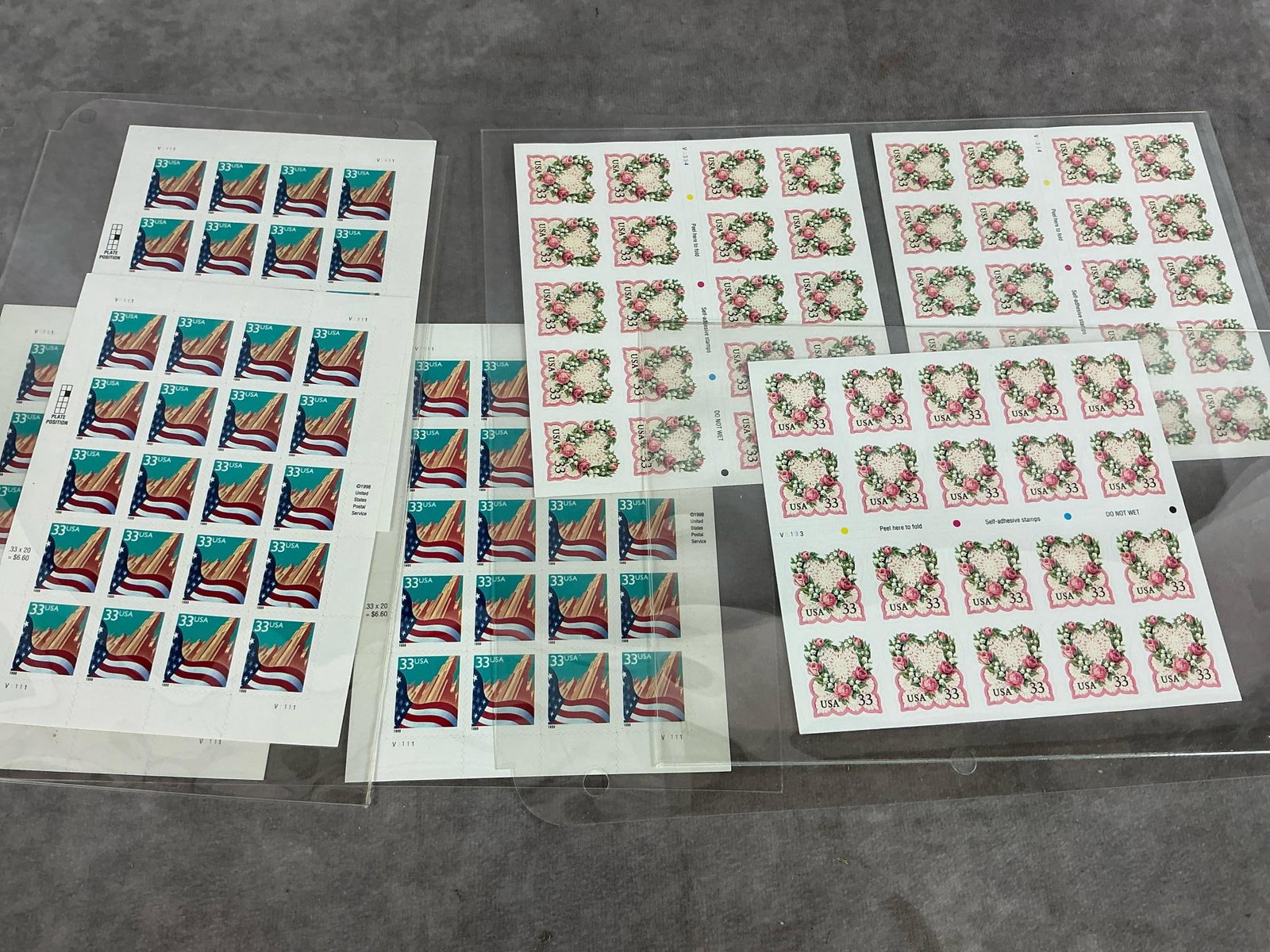 Assorted Sheets of Stamps - 4