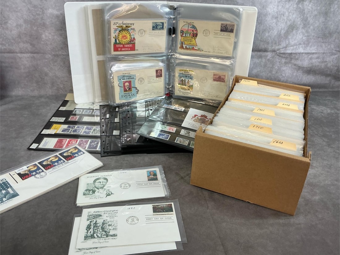 First Day Issues, Stamps from Sweden, and More (1 of 10)
