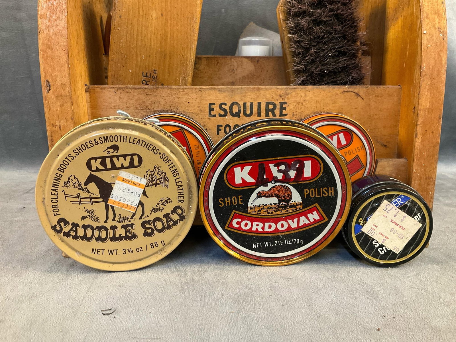 Vintage Shoe Shine Kit - 6