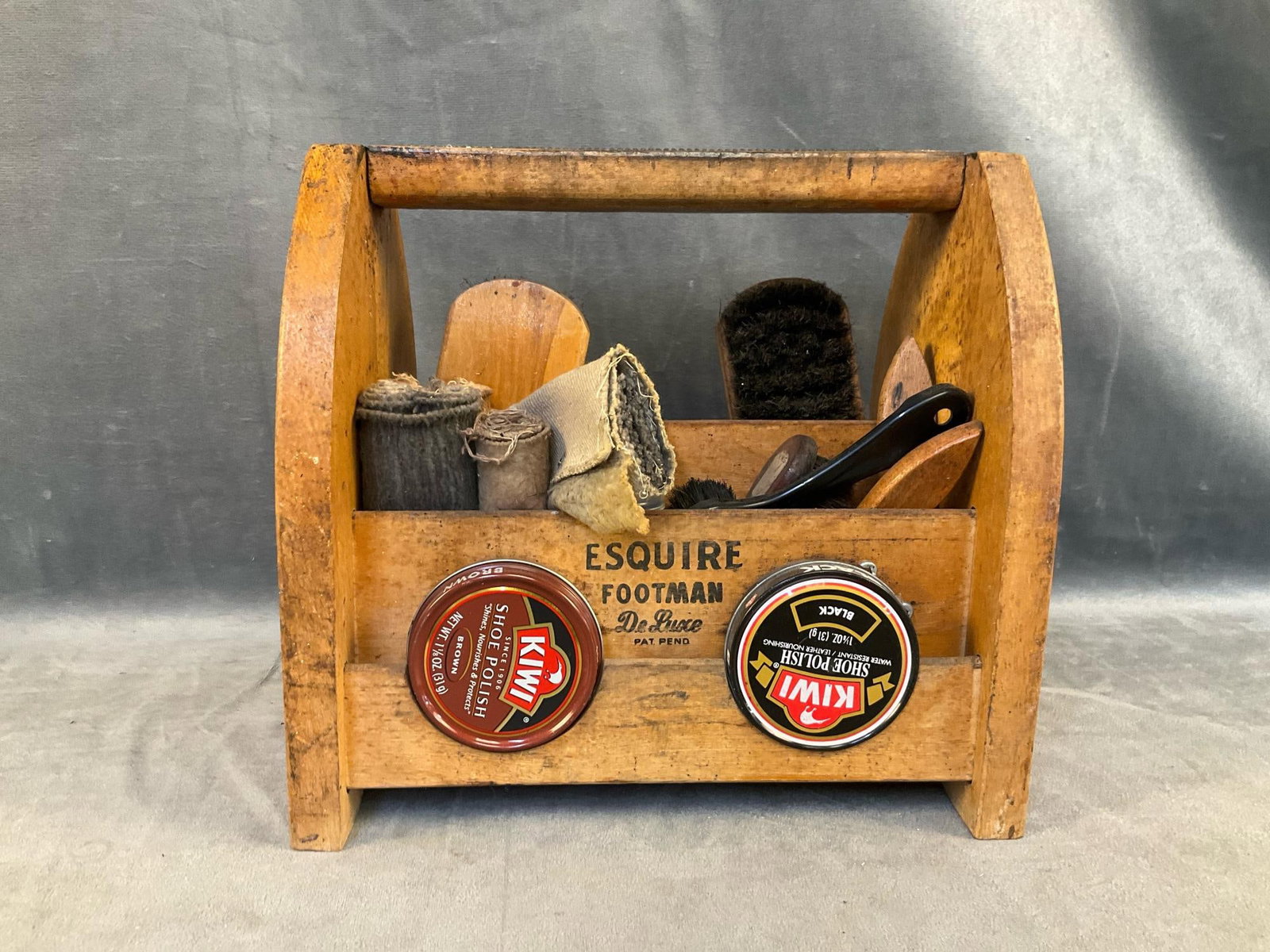 Vintage Shoe Shine Kit - 7