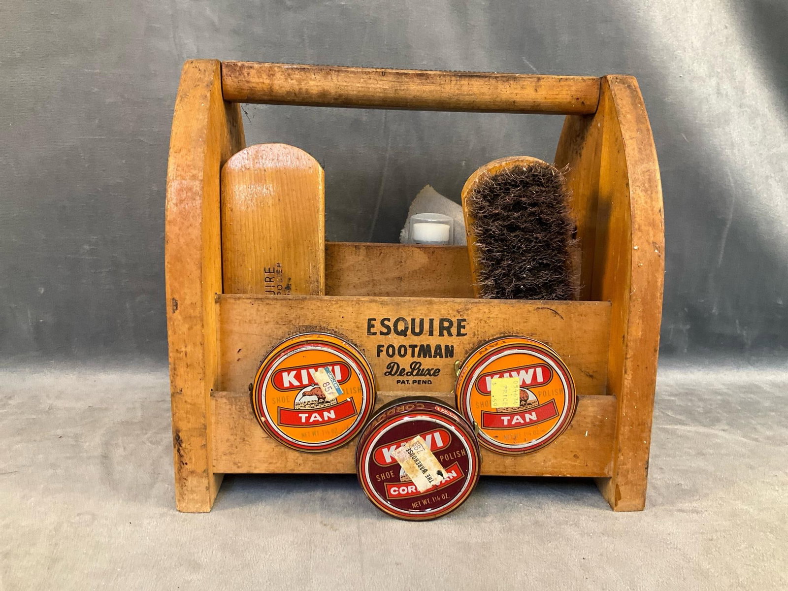 Vintage Shoe Shine Kit - 8