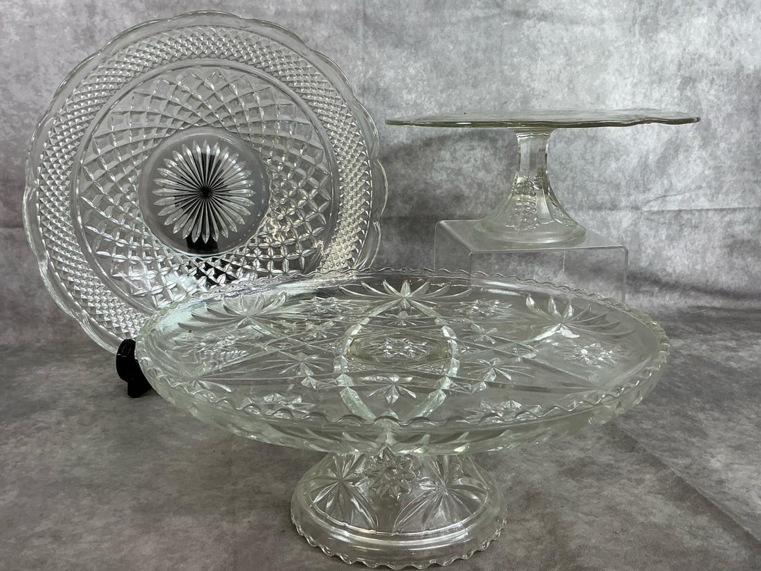 Cake Stands & Wexford Bowl (1 of 8)