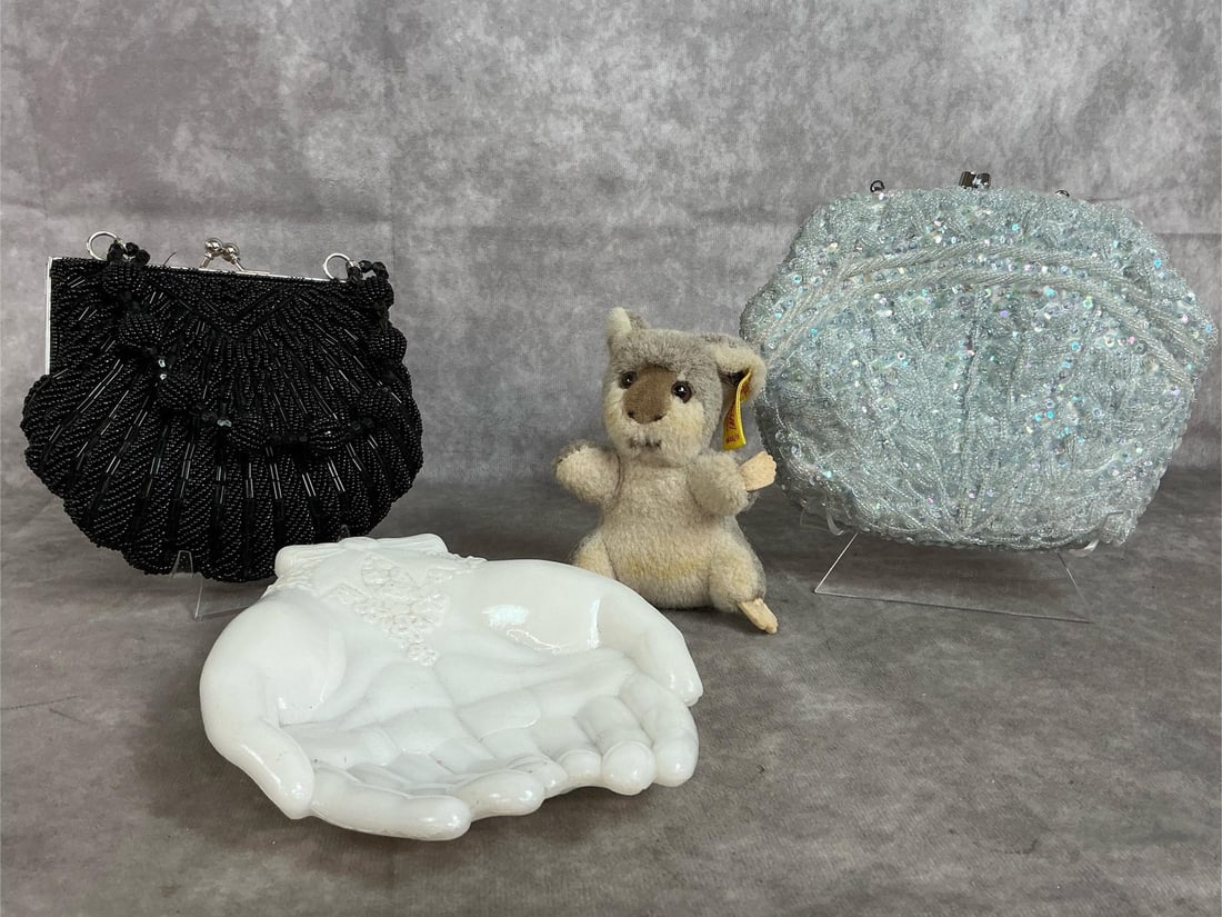 Beaded Purses, Steiff Koala Bear, & Avon Dish (1 of 7)