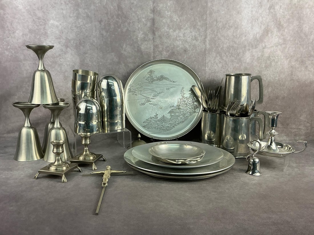 Pewter Kitchen Finds (1 of 10)
