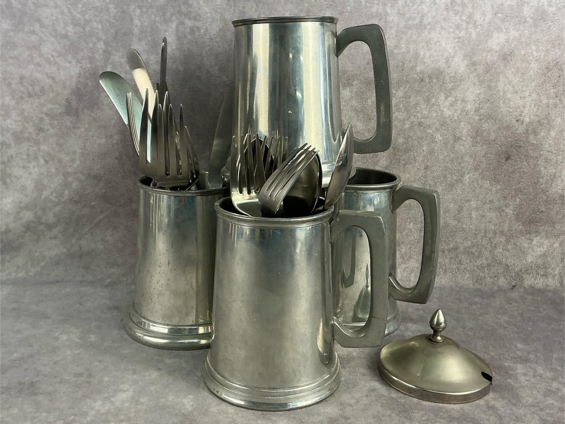 Pewter Kitchen Finds - 5