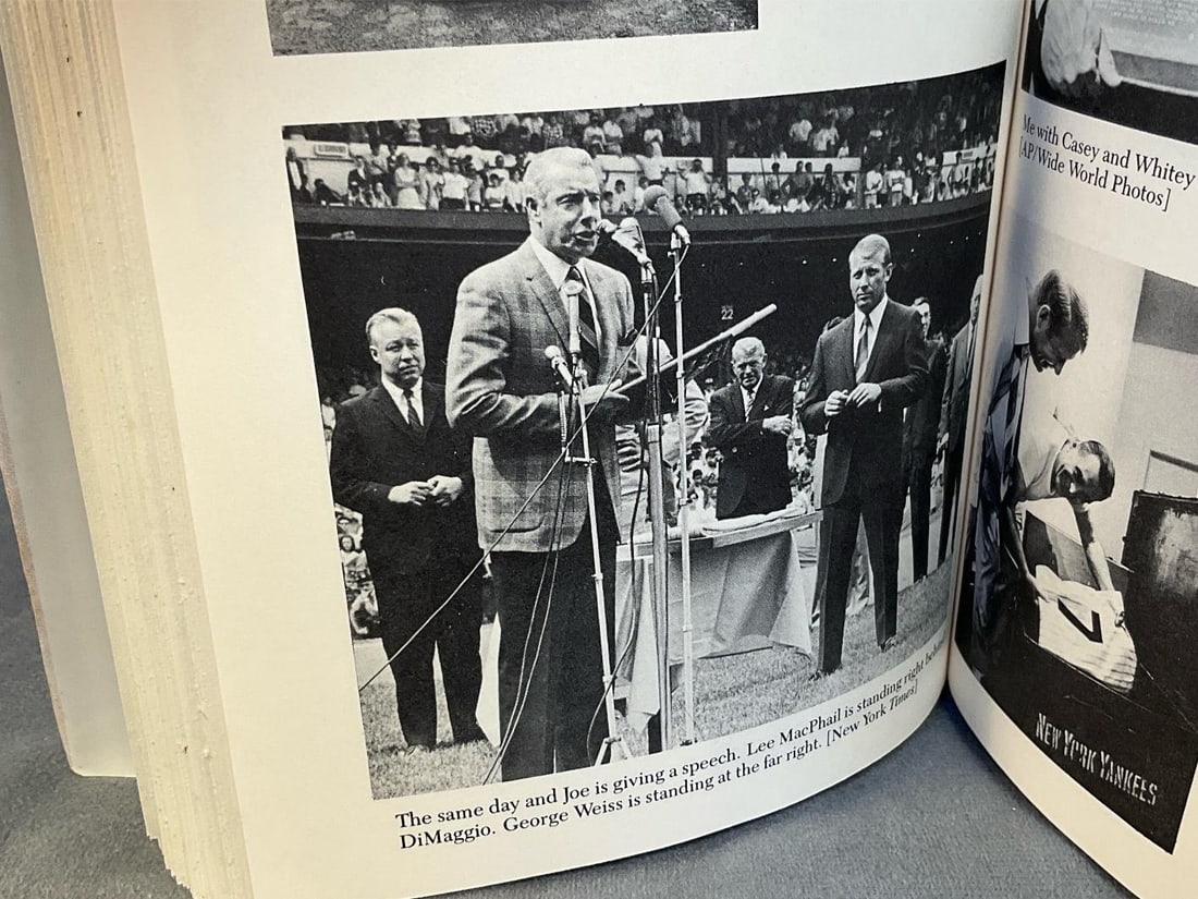 Mickey Mantle Signed Autobiography - 9