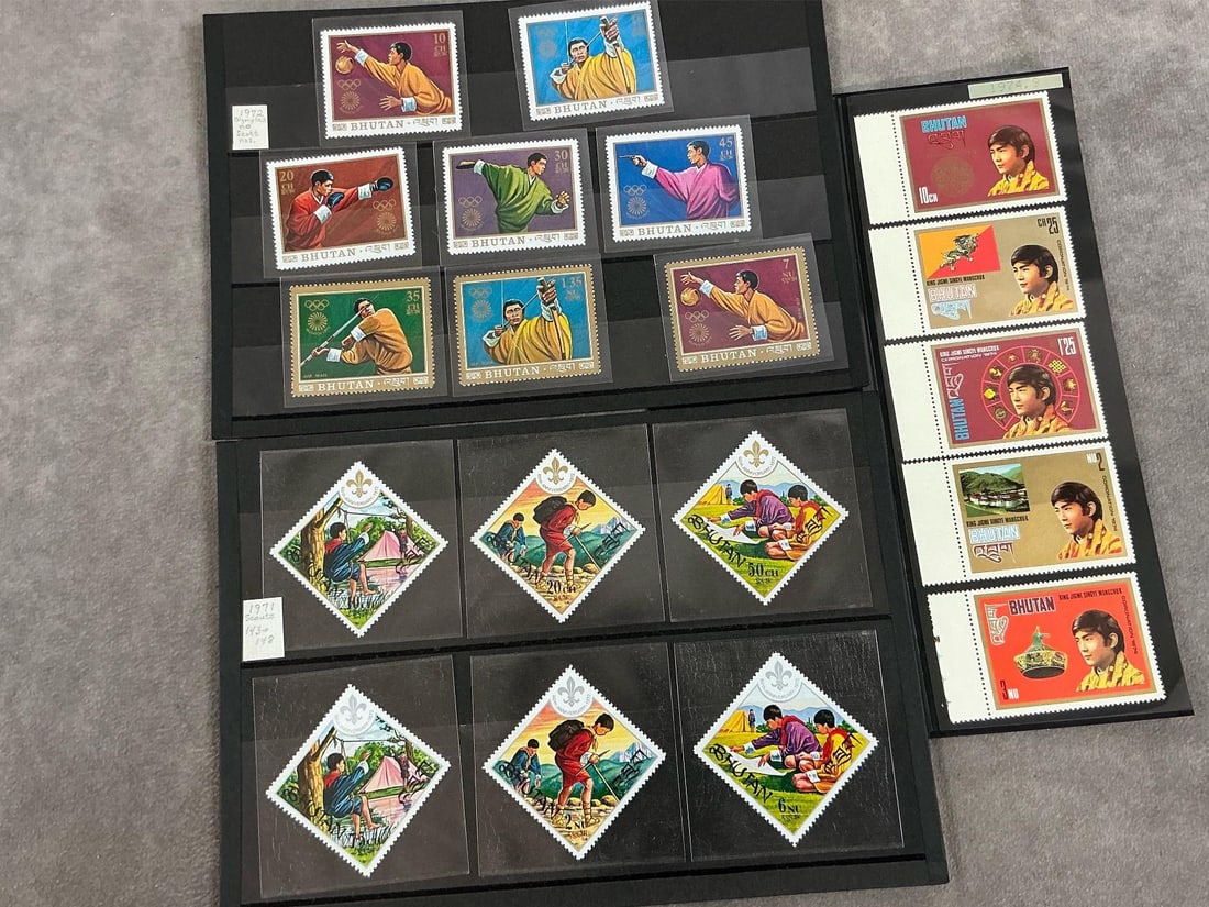 Bhutan Assorted Stamps - 7