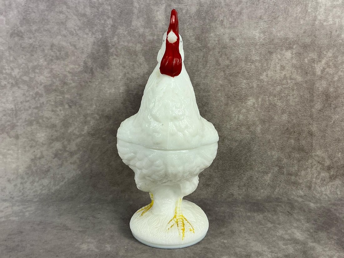 Rooster on Nest - 2