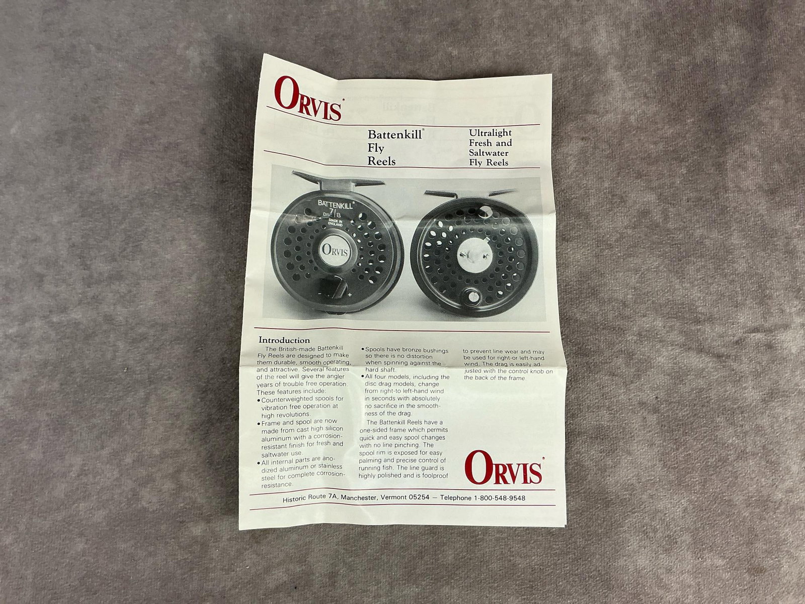 Orvis Battenkill Reel - 6