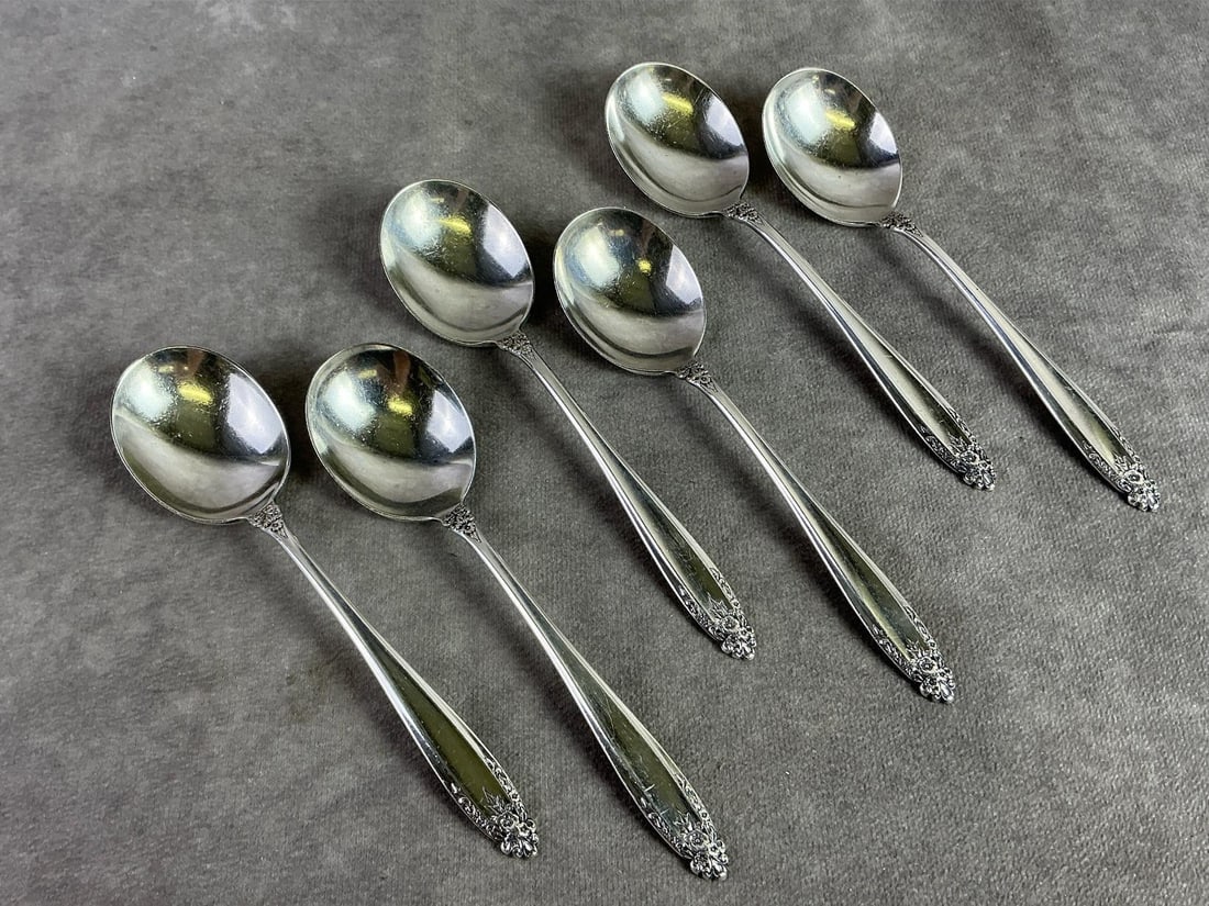 Sterling Soup Spoons - 2