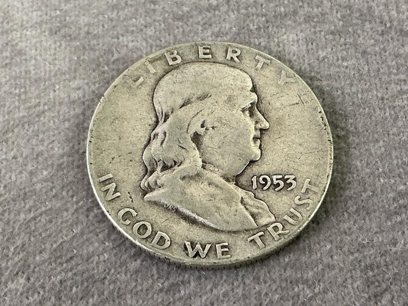 US Franklin Halves - 2