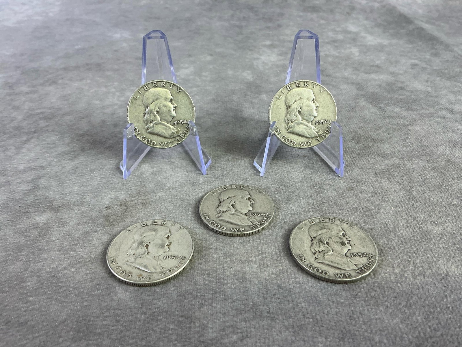 US Franklin Halves (1 of 8)