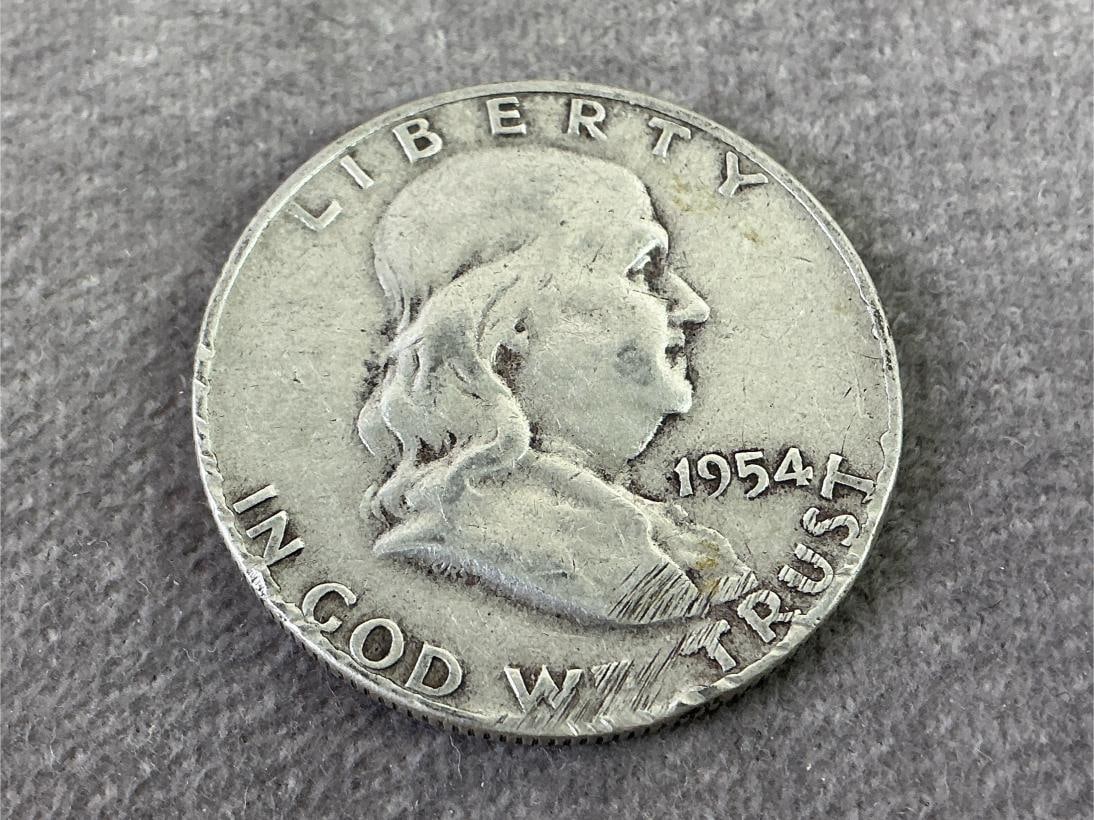 US Franklin Halves - 2