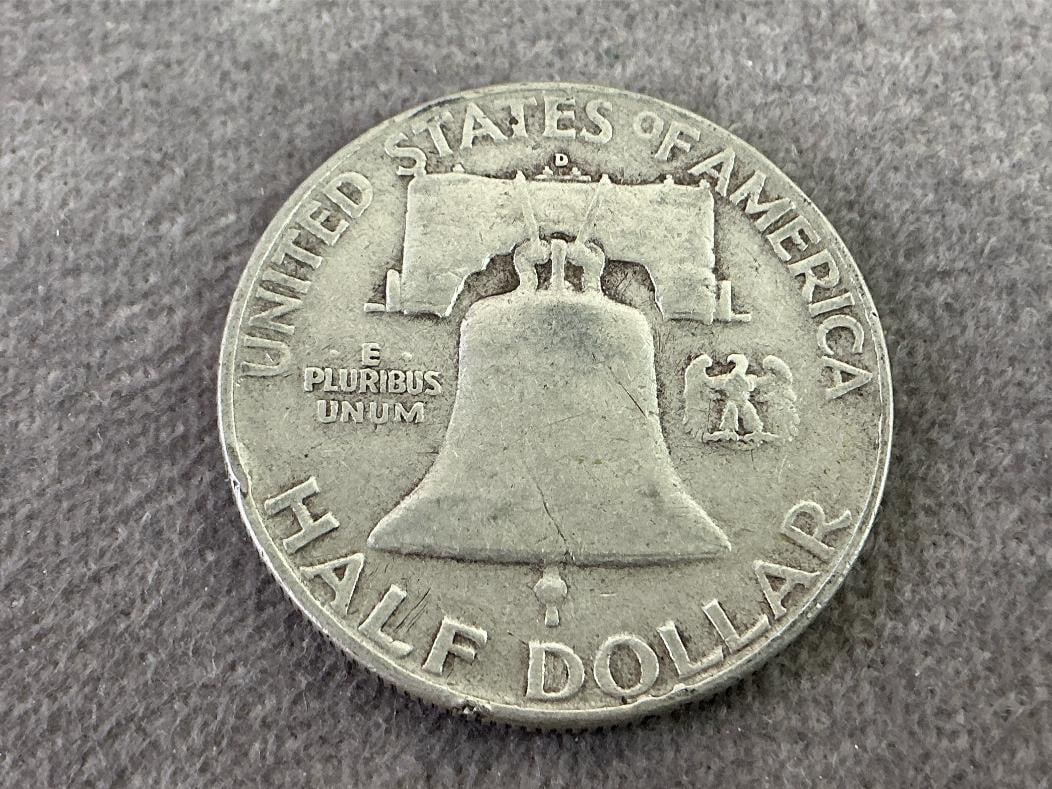 US Franklin Halves - 3
