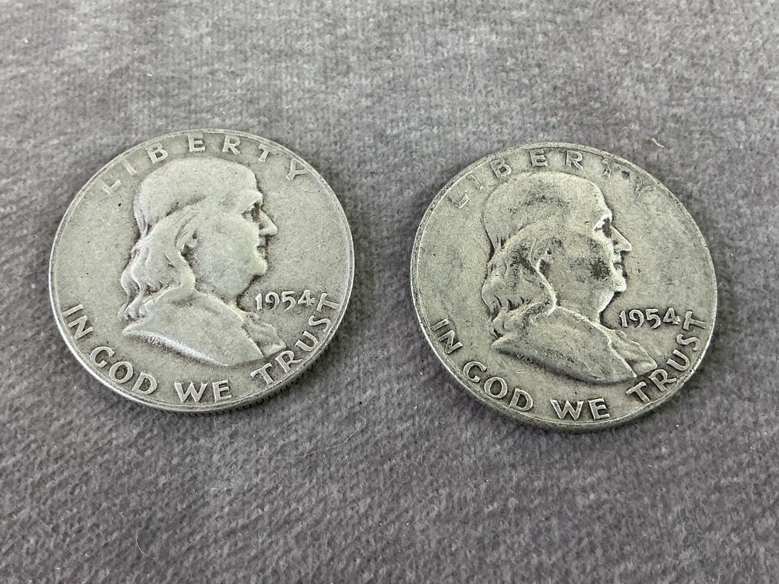 US Franklin Halves - 6