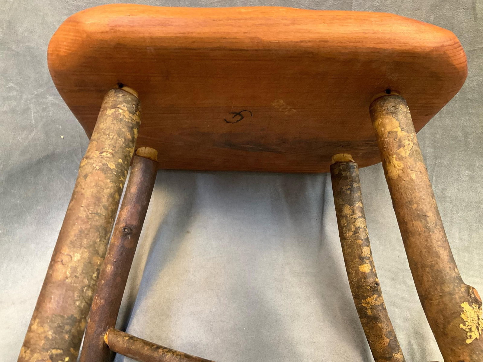 Appalachian ""Twig" Stool - 6