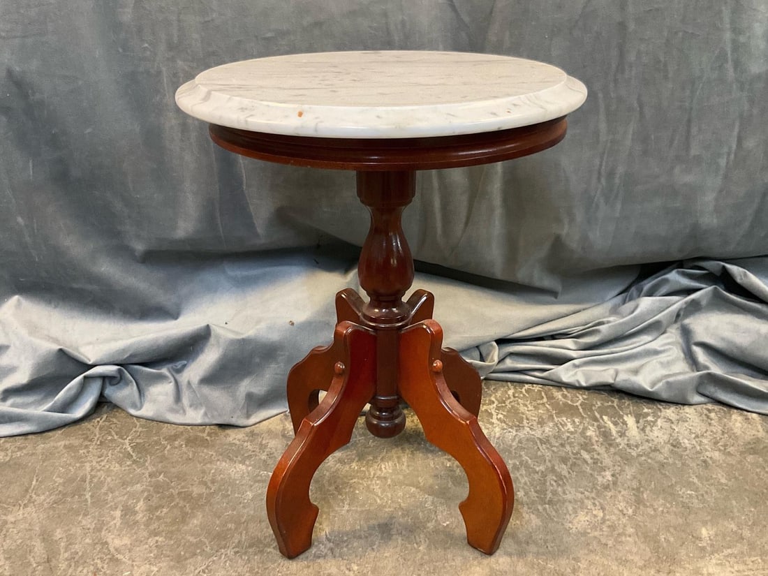Marble Top Table - 3