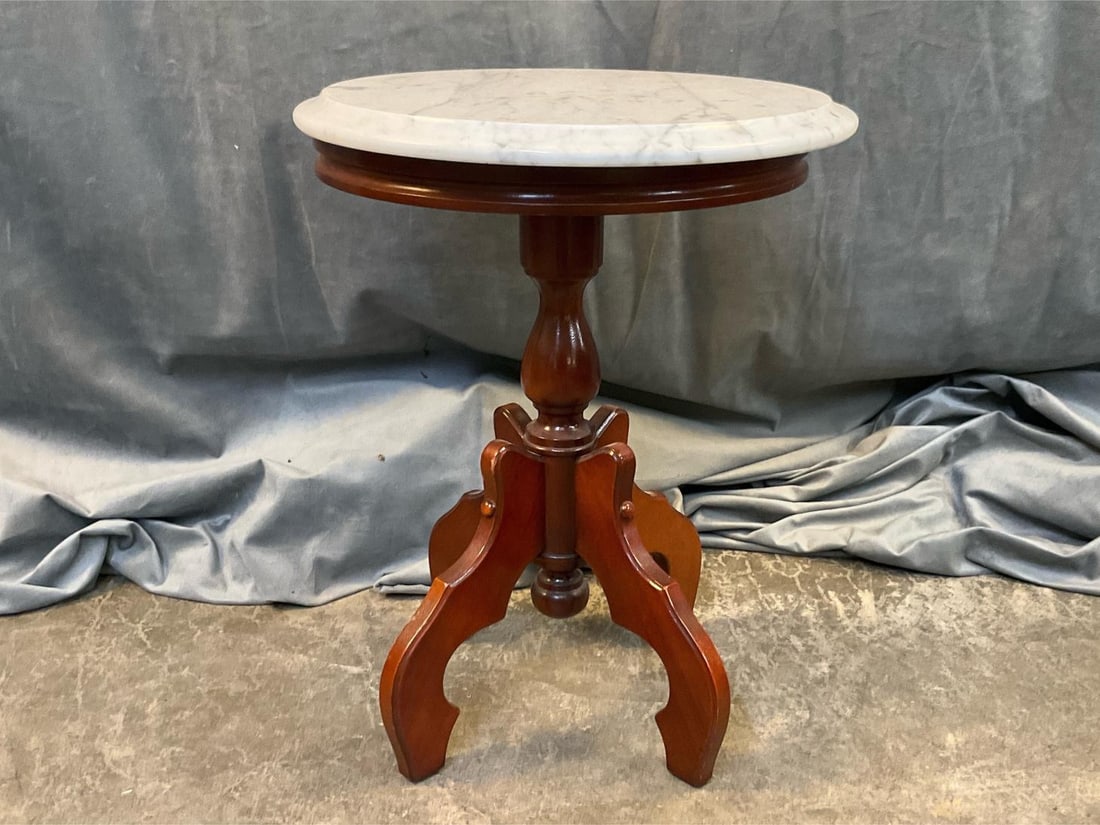 Marble Top Table - 4
