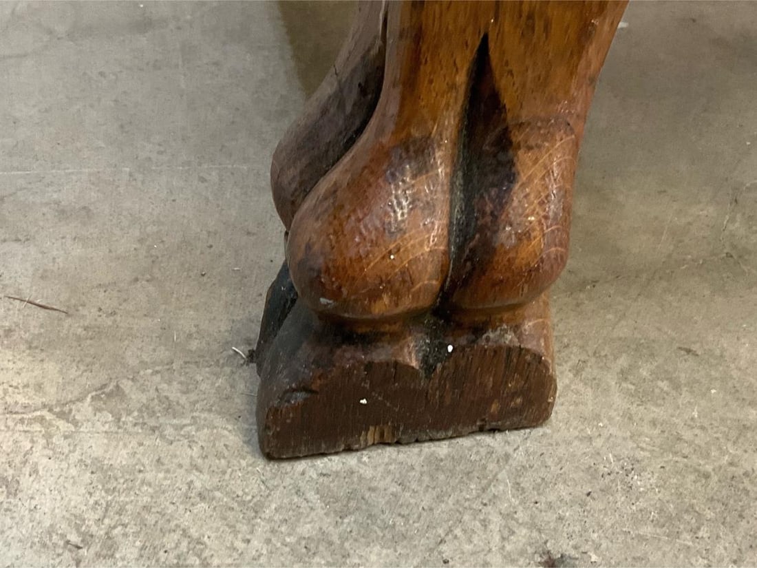 Victorian Oak Bed - 14