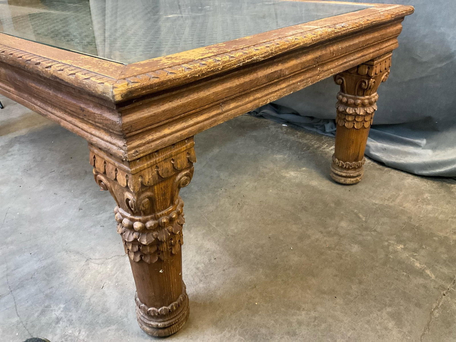 Glass Coffee Table - 8