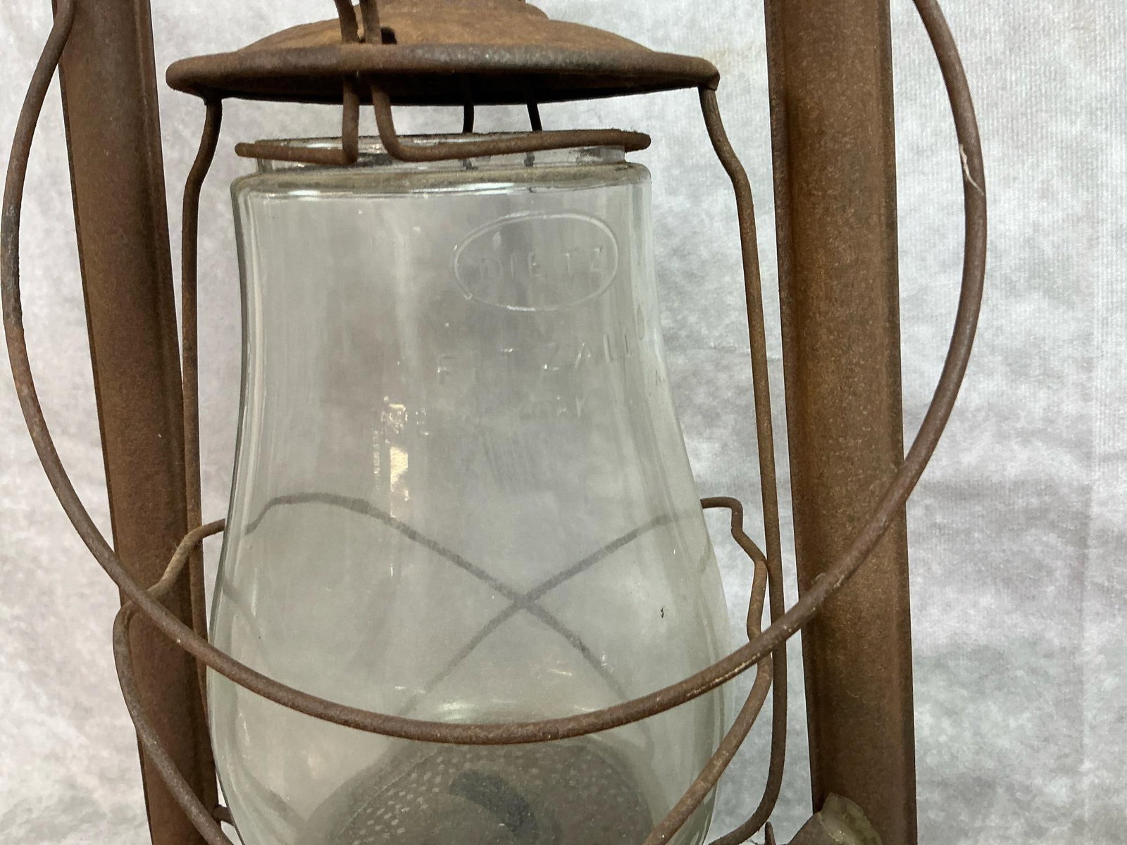 Antique Lanterns & Tray - 4
