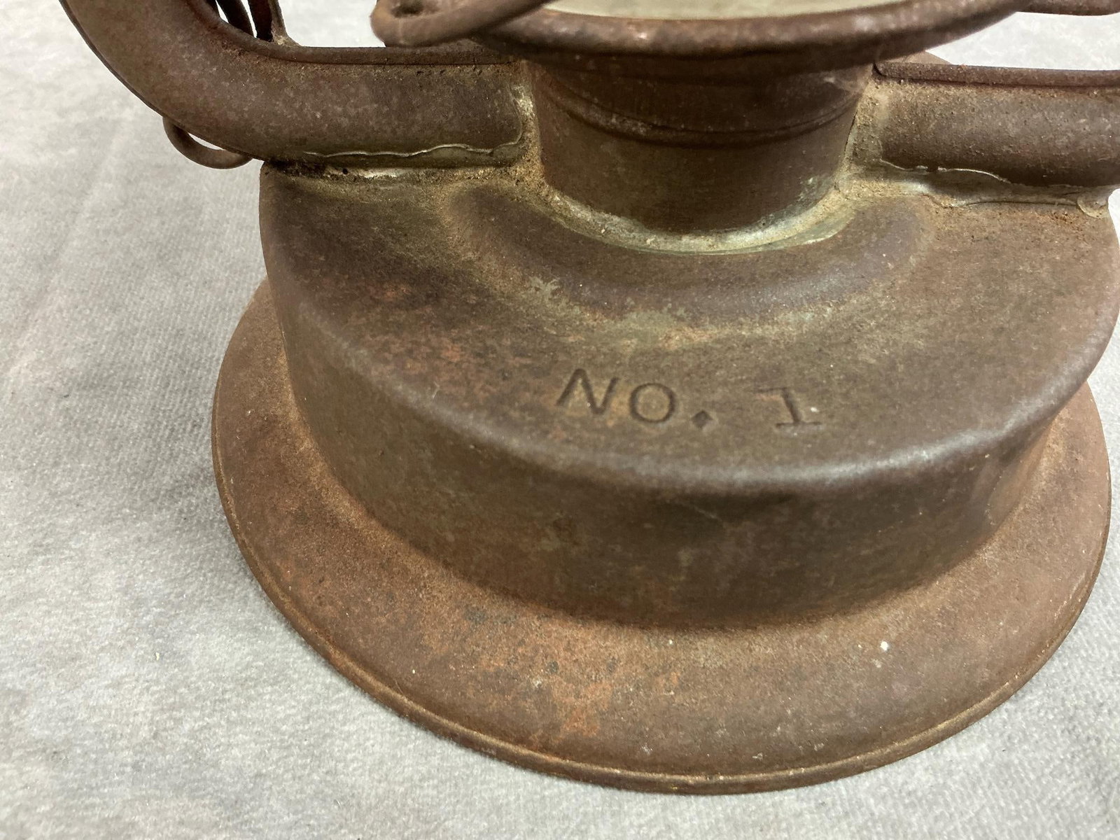 Antique Lanterns & Tray - 5