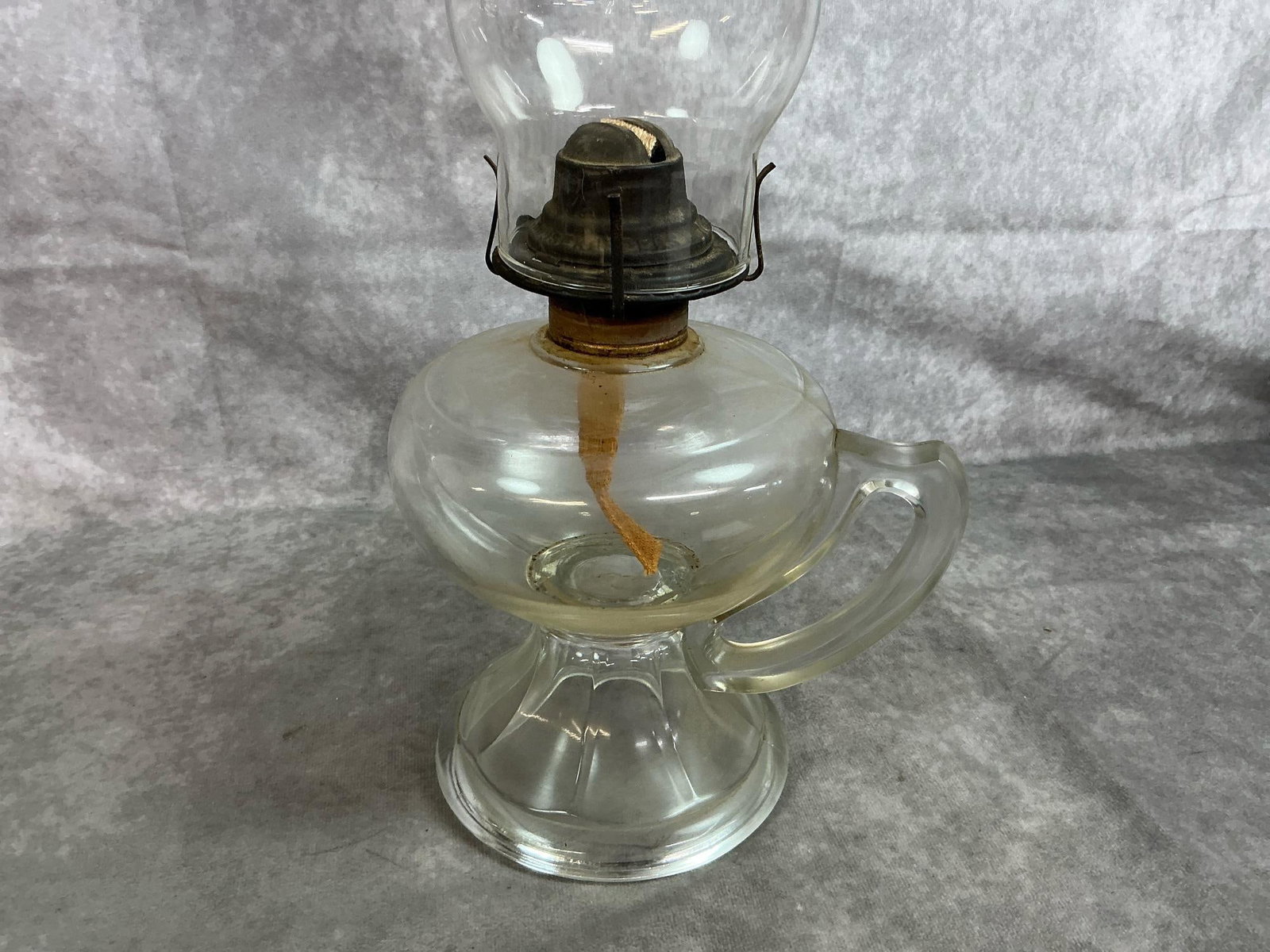 Antique Lanterns & Tray - 8