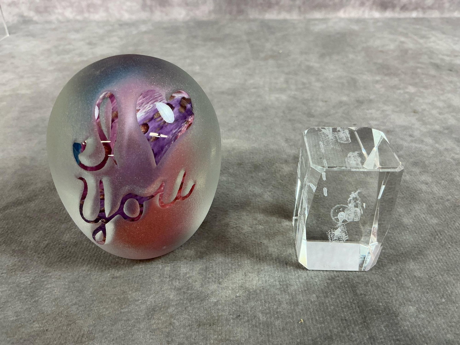 Crystal Cubes, Paperweights, & Prisms - 7