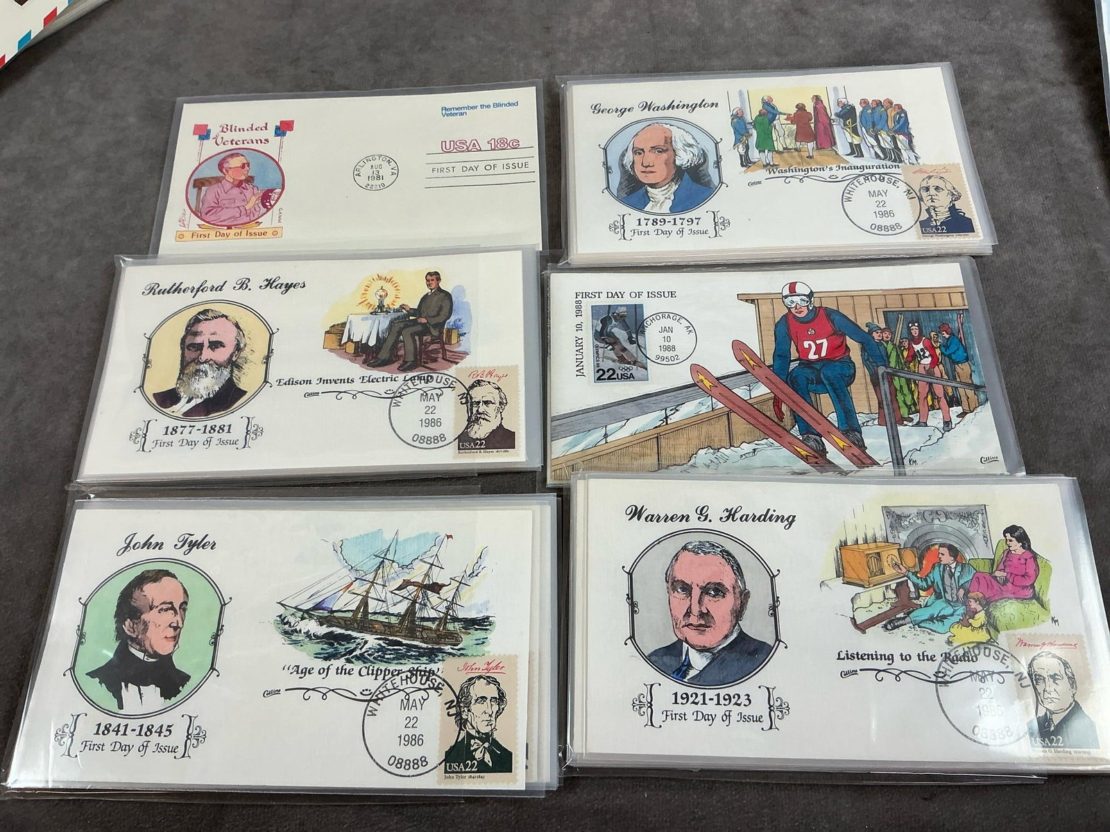 US Postal First Day Issues - 9