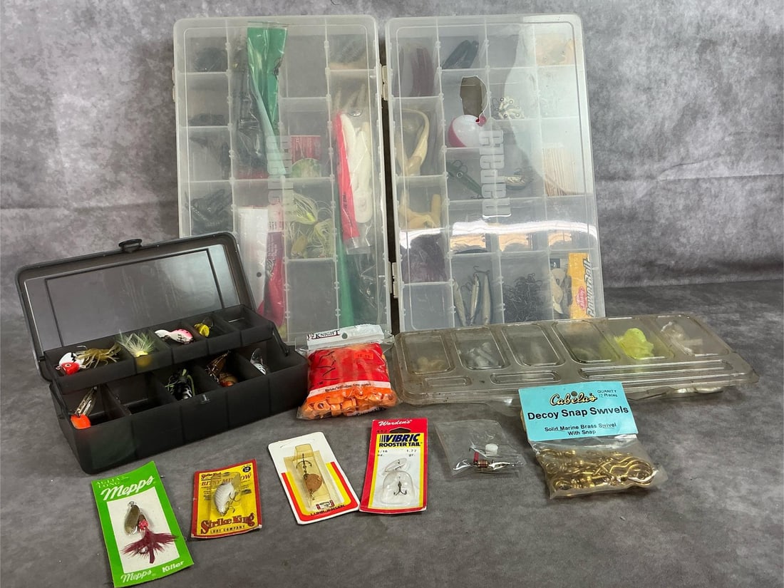 Fishing Lures, Hooks, and More (1 of 8)