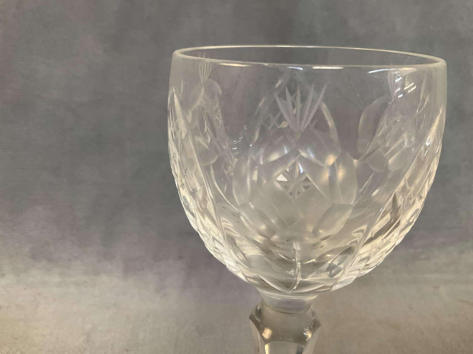 Assorted Crystal Glass - 4
