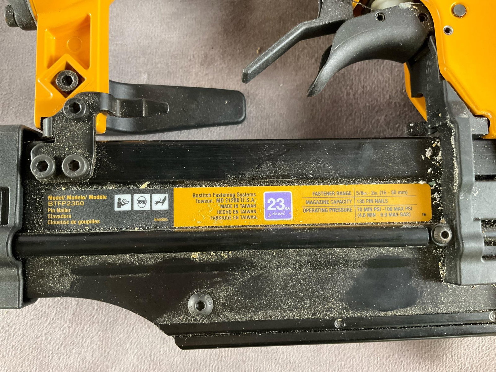 Bostitch Pin Nailer - 4
