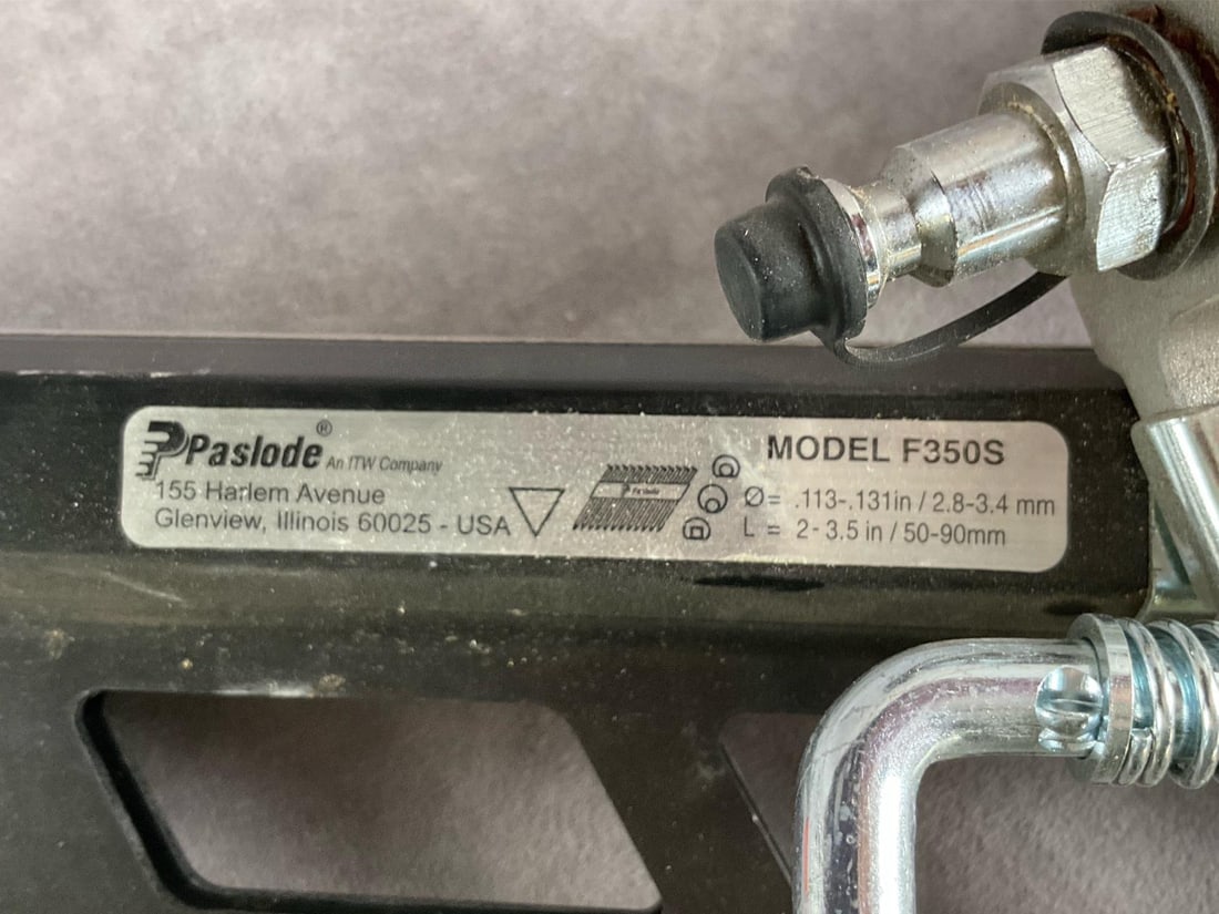 Paslode Framing Nailer - 5
