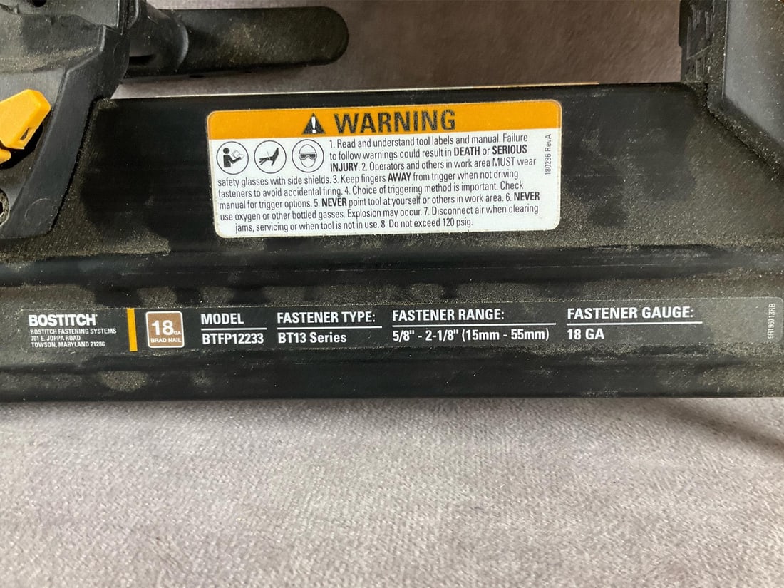 Bostitch Brad Nailer - 6