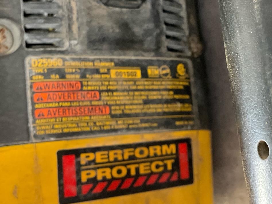 Dewalt Demolition Hammer - 5